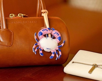 Cancer Keychain Bag Charm
