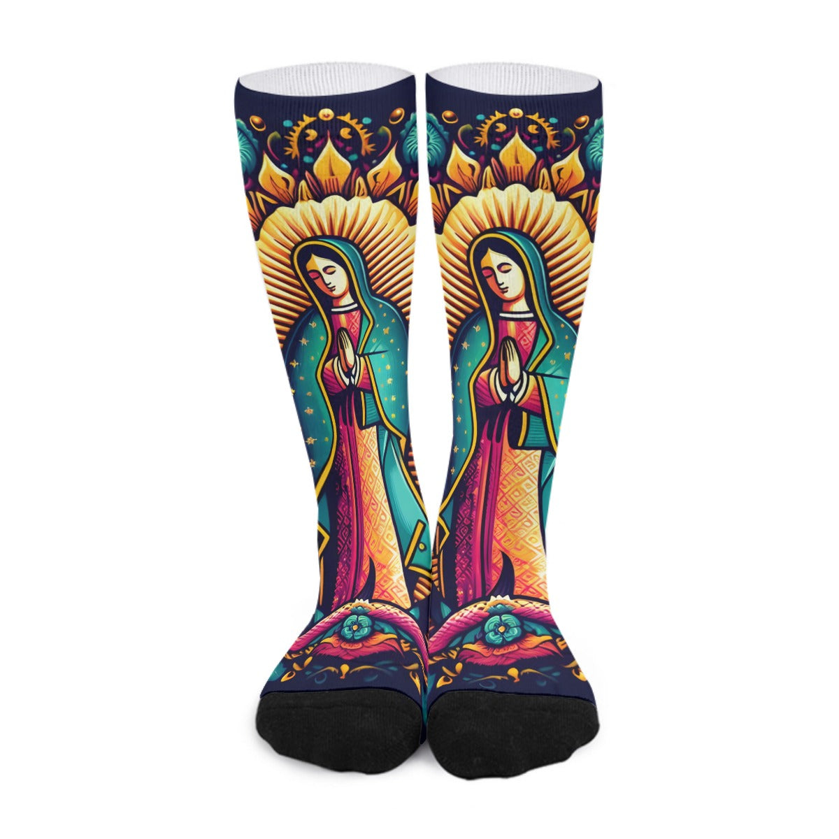 Our Lady of Guadalupe Socks