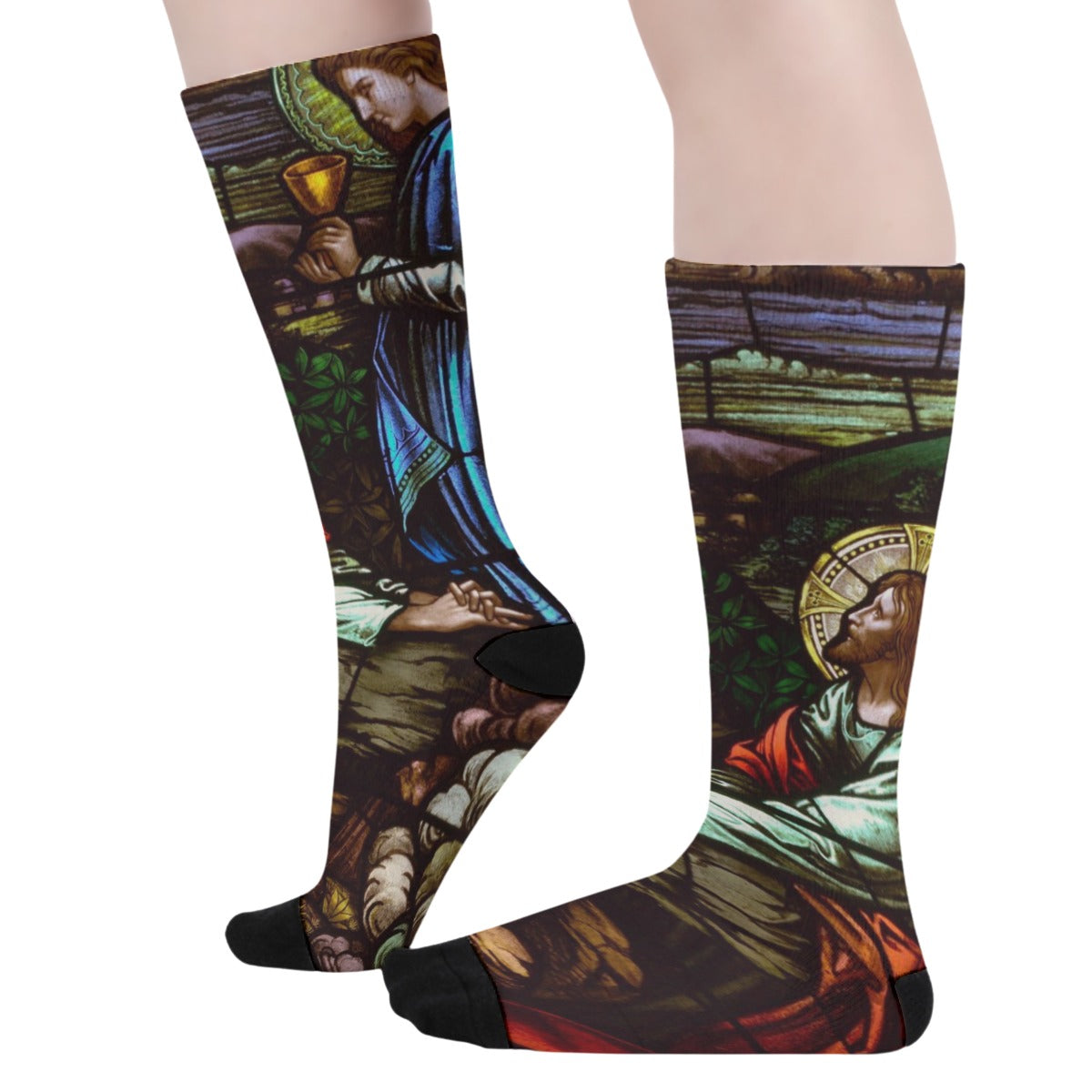 Jesus and Angel socks