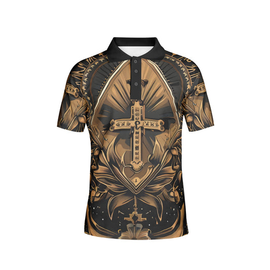 Black and Gold cross